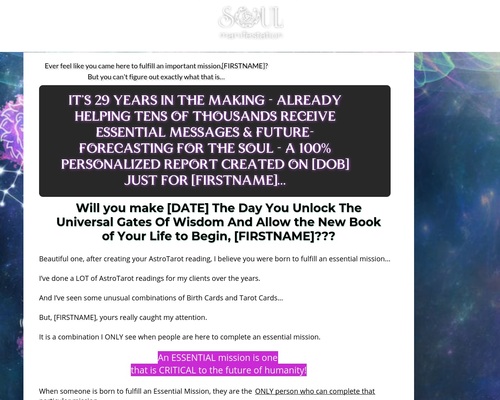 New AstroTarot | $500,000 Launch Converts Insane EPC